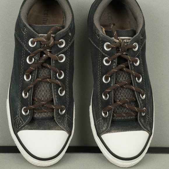 Converse All Star Junior Canvas Sneakers Shoes- Size 3 - Picture 2 of 6